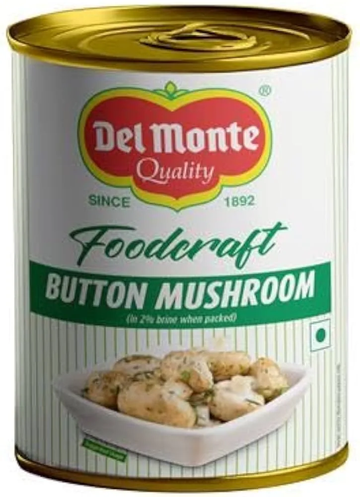 Del Monte - Button Mushrooms, 800 g