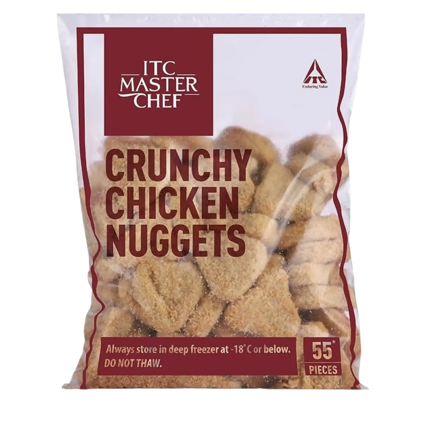 ITC - Crunchy Chicken Nuggets, 1 Kg (Approx. 55 Pcs)
